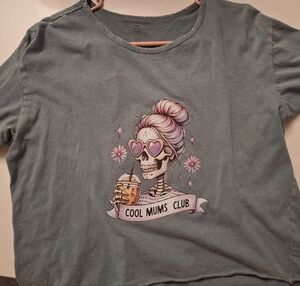 Cool Mum's Club Kids Shirt - Blue